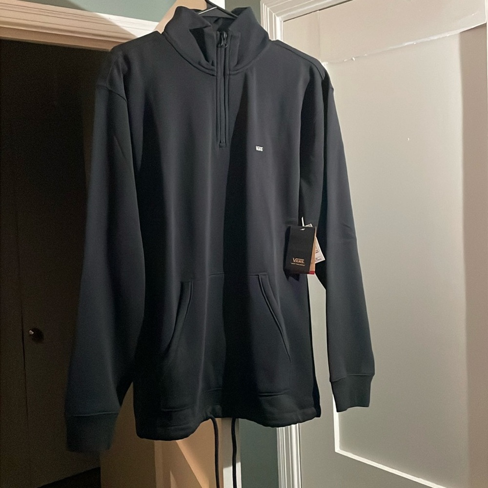 Vans Versa Quarter Zip Fleece Black